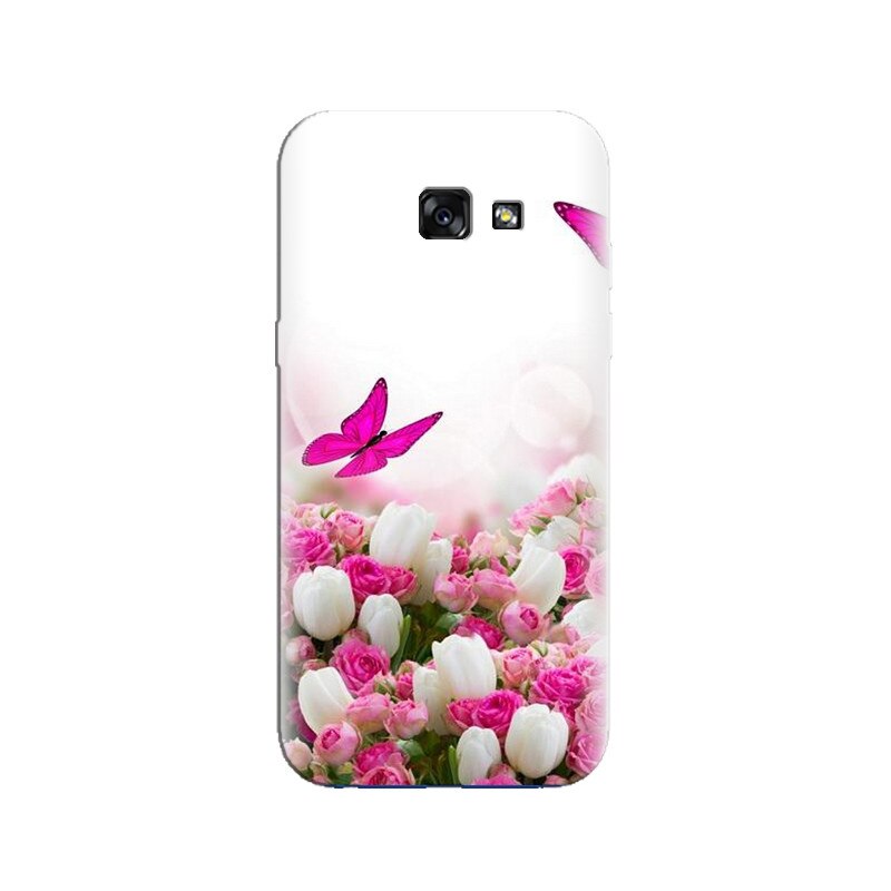 Husa Samsung A3 2017 Pink Butterfly 002