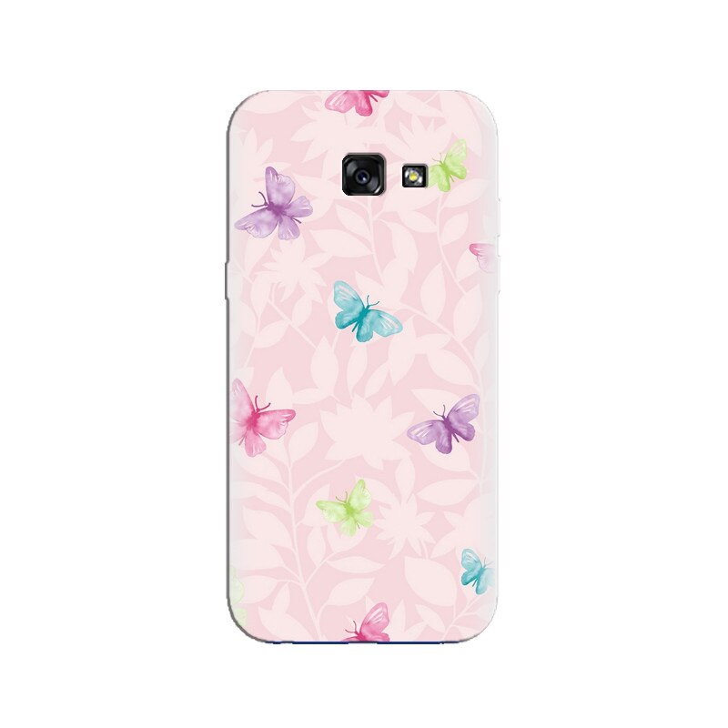 Husa Samsung A3 2017 Pink Butterfly 006