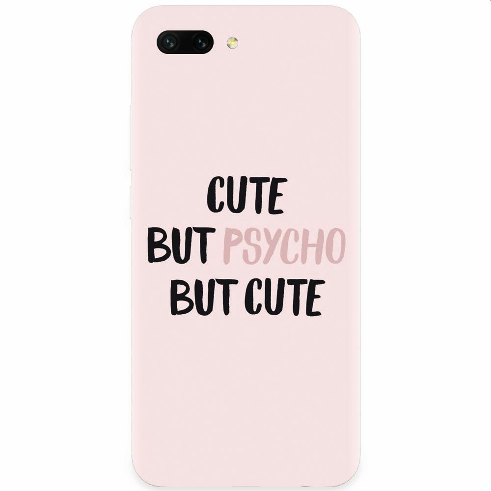 Husa silicon pentru Honor 10, Cute But Psycho