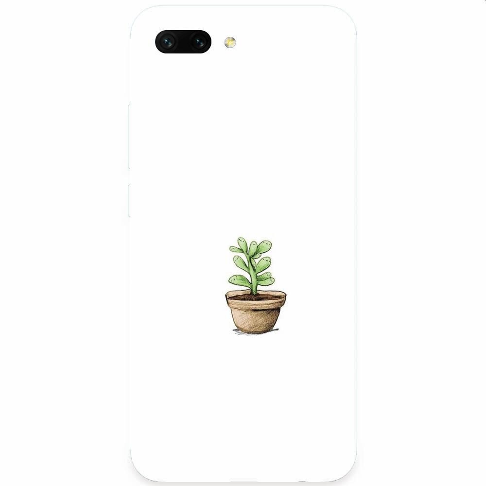 Husa silicon pentru Honor 10, Cactus 101