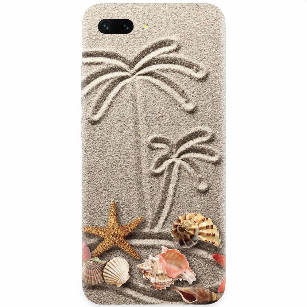 Husa silicon pentru Honor 10, Beach Sand