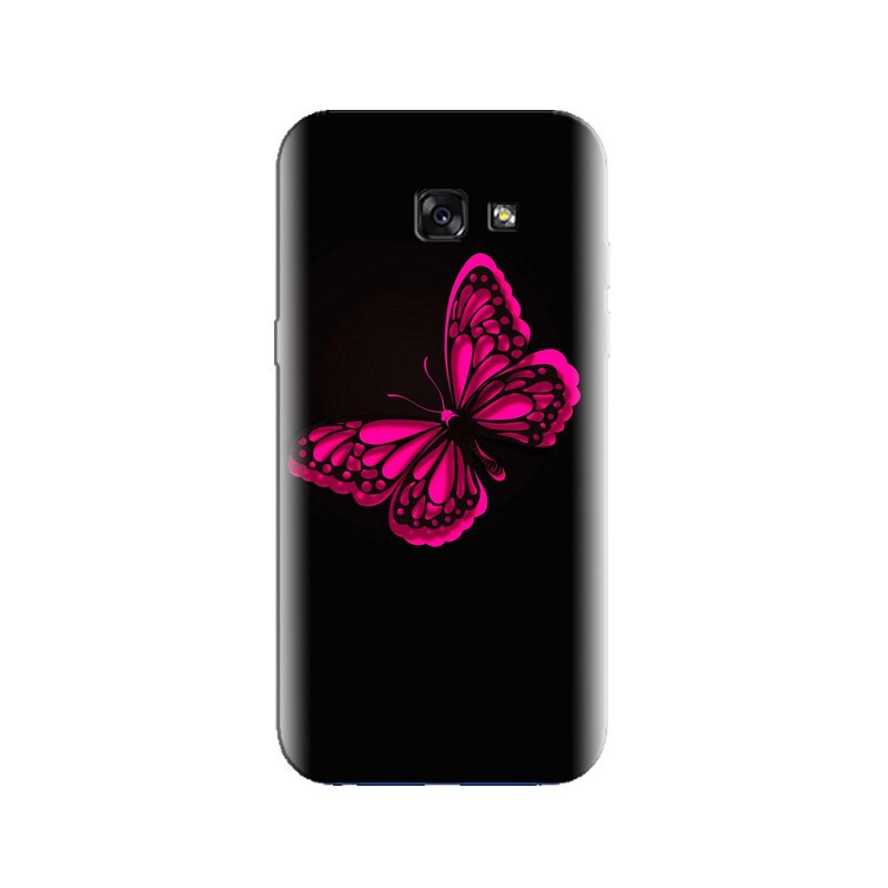 Husa Samsung A3 2017 Pink Butterfly 001