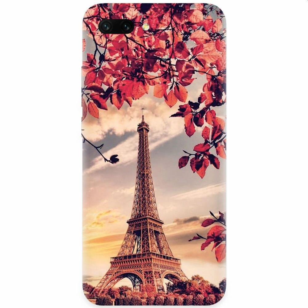 Husa silicon pentru Honor 10, Eifel Tower