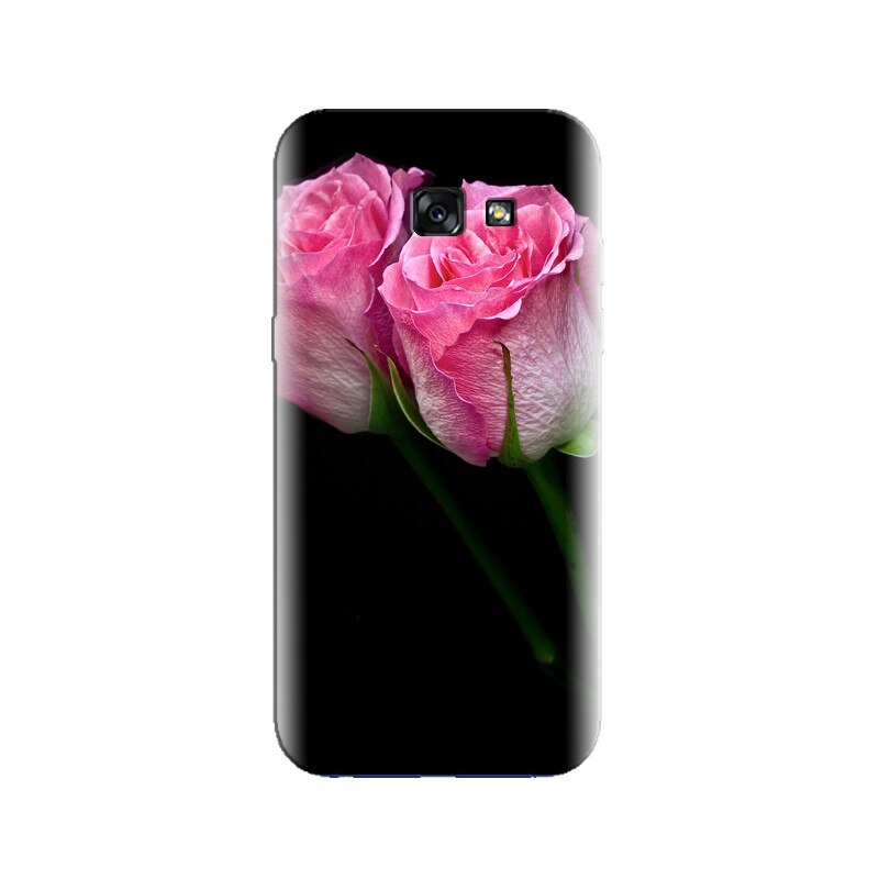 Husa Samsung A3 2017 Pink Flower 006