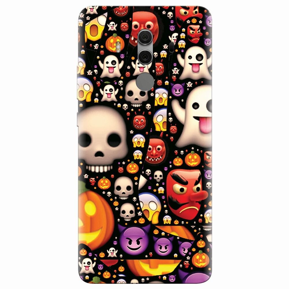 Husa silicon pentru Huawei Mate 10 Pro, Emoji Mess