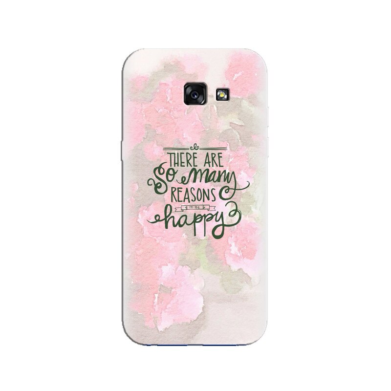 Husa Samsung A3 2017 Pink Abstract With Quotes
