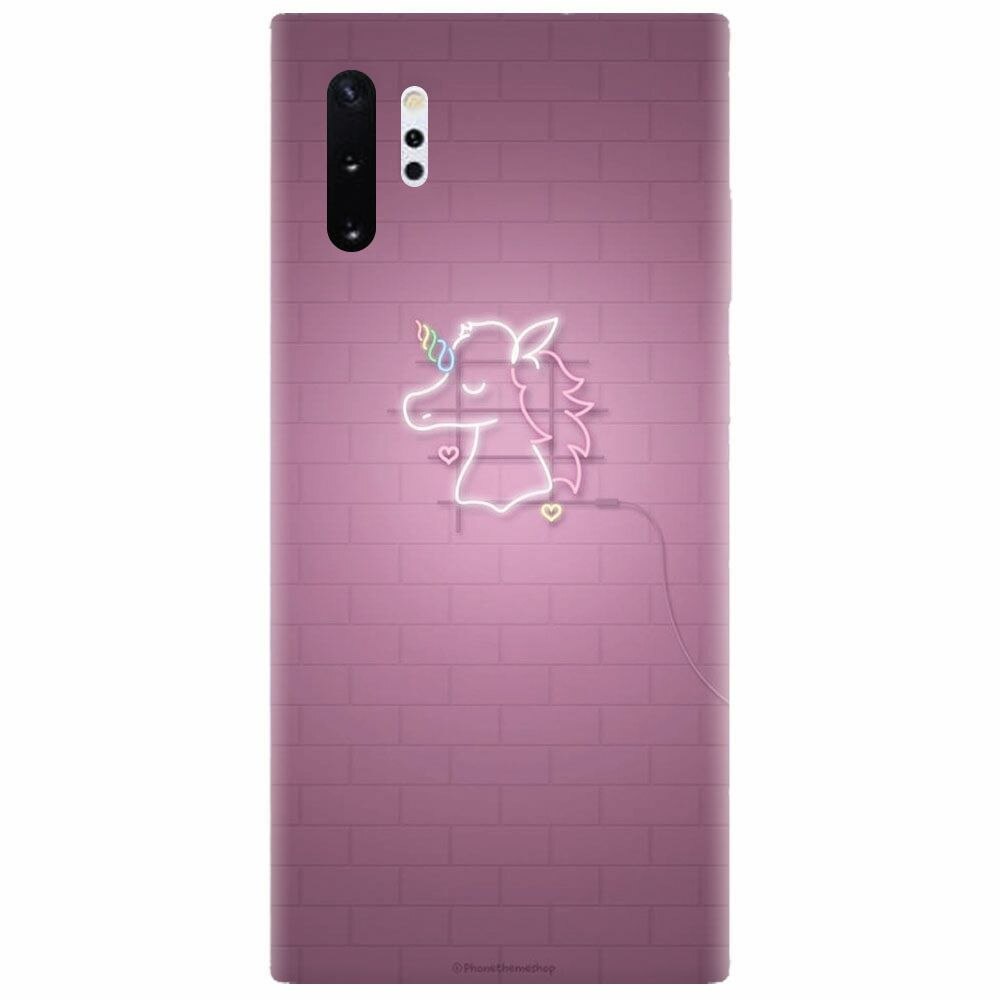 Husa silicon pentru Samsung Galaxy Note 10 Plus, Light Unicorn