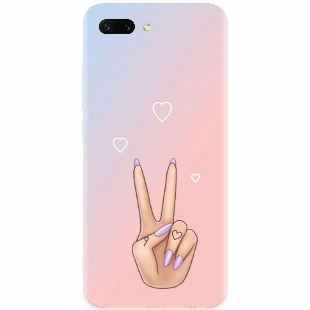 Husa silicon pentru Honor 10, Victory Love