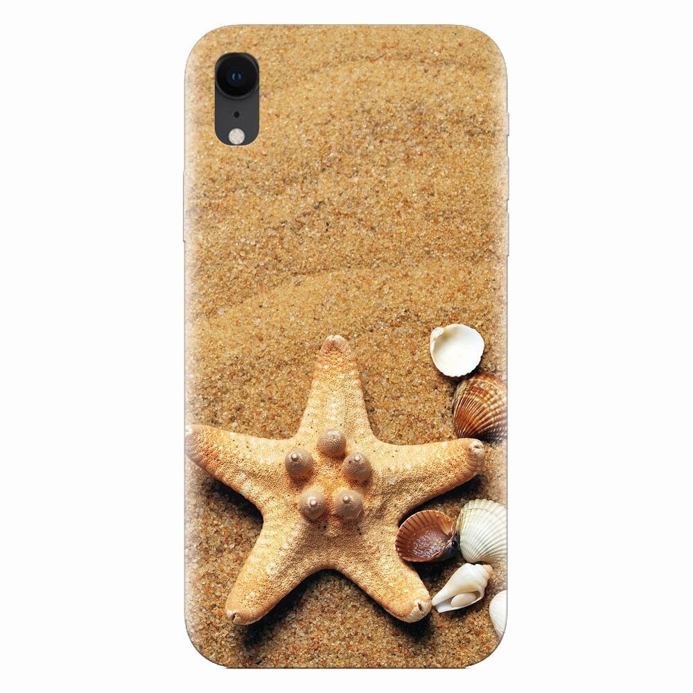 Husa silicon pentru Apple Iphone XR, Sea Shells