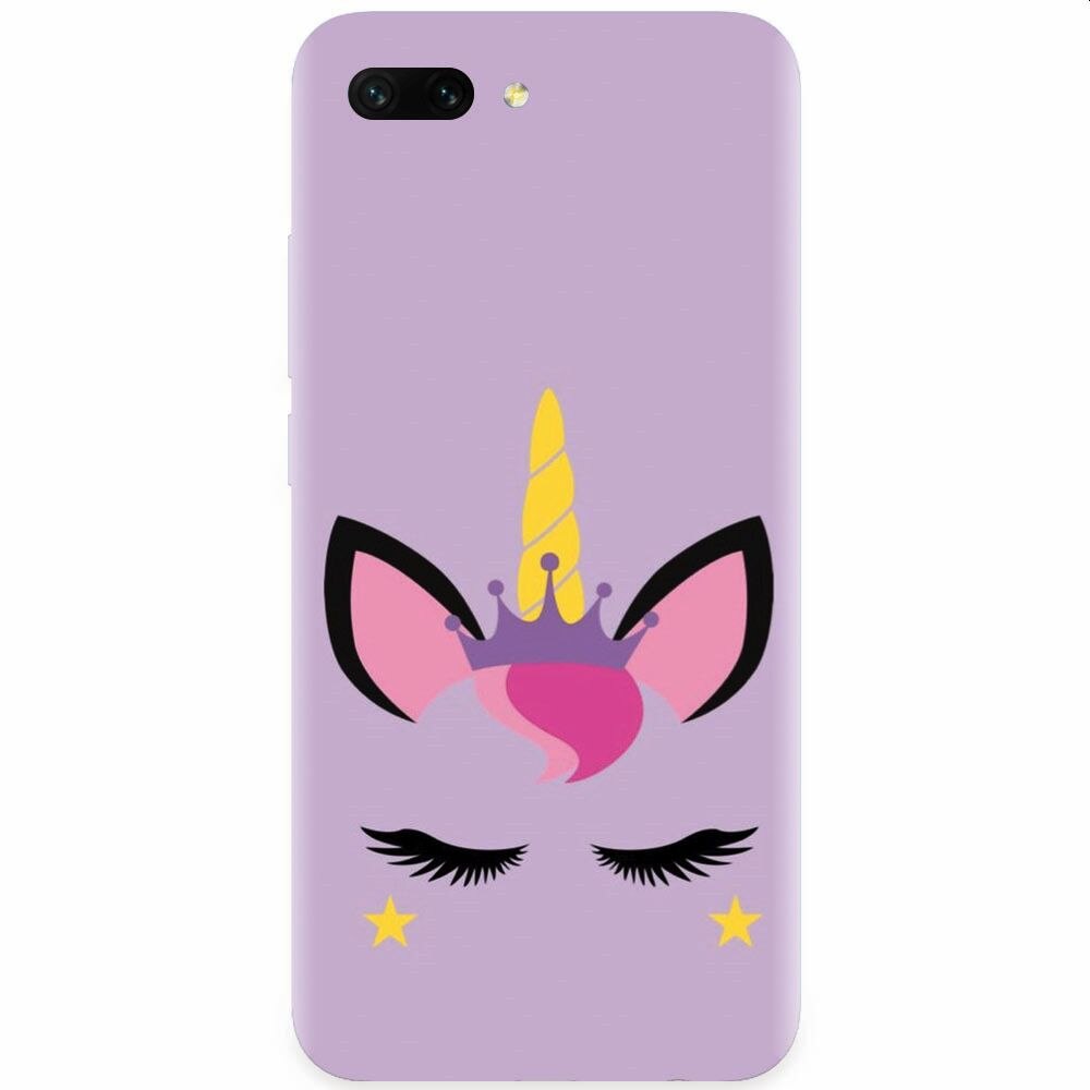 Husa silicon pentru Honor 10, Unicorn Shine