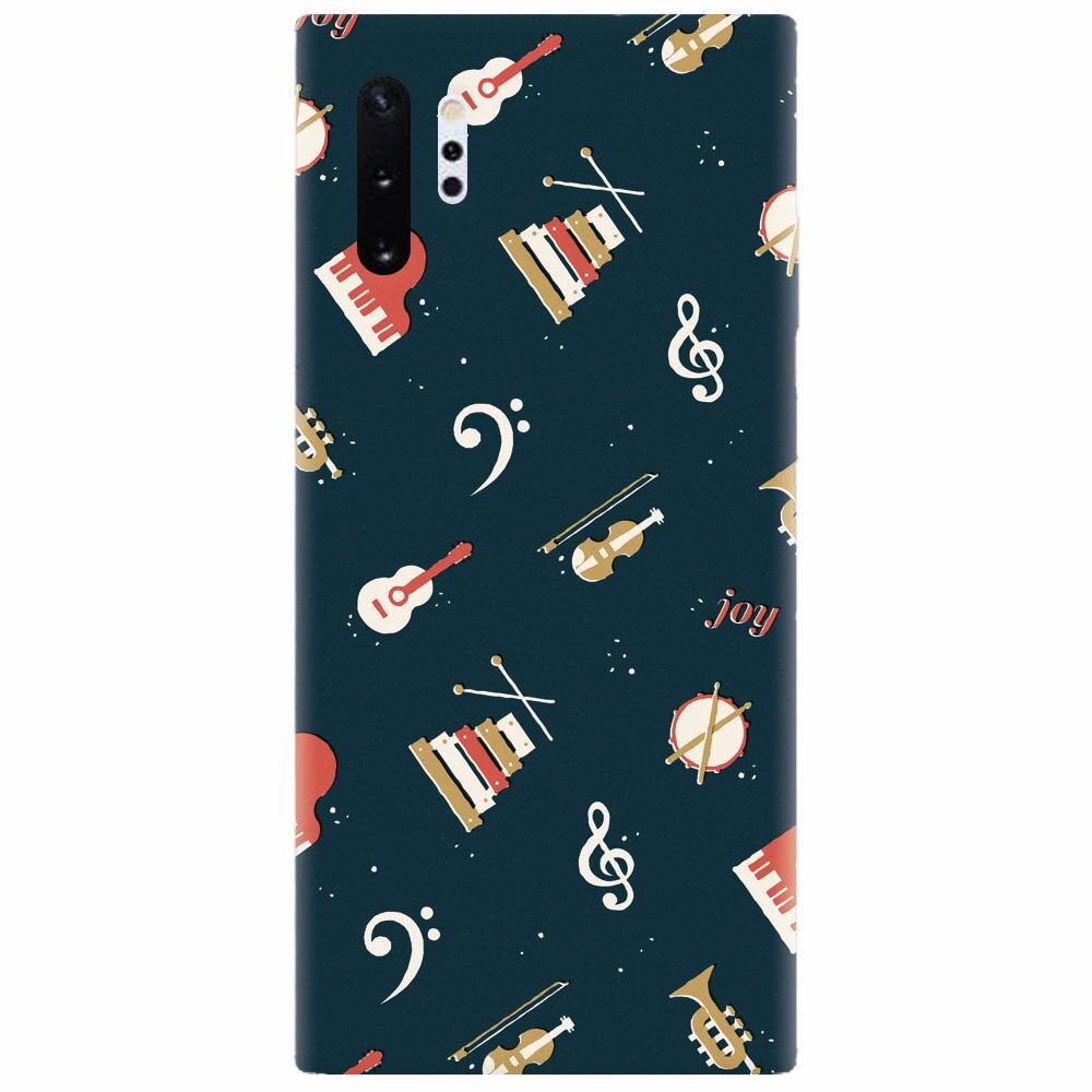 Husa silicon pentru Samsung Galaxy Note 10 Plus, Music Joy
