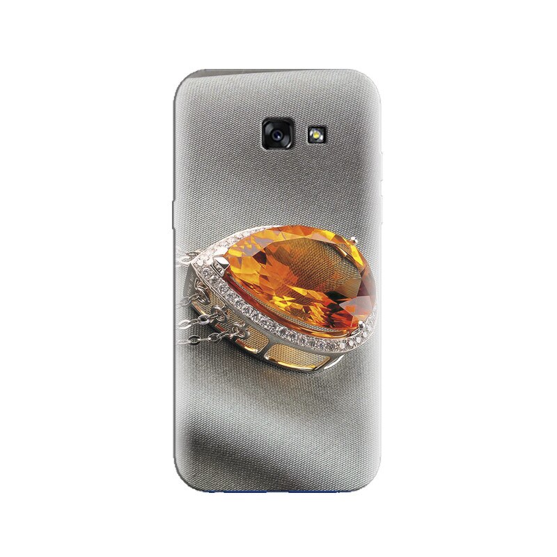 Husa Samsung A3 2017 Orange Diamond Pendant Beautiful Photos