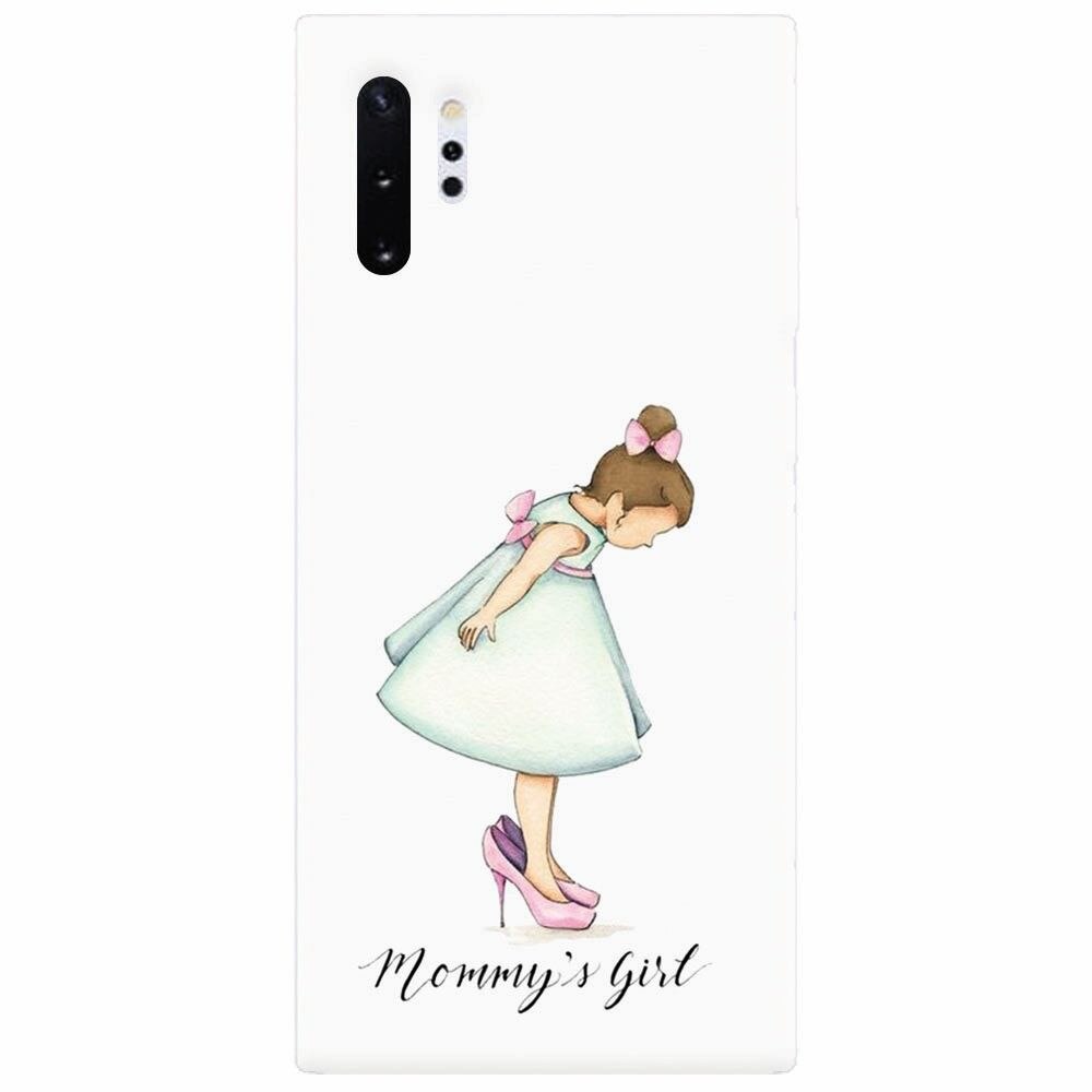 Husa silicon pentru Samsung Galaxy Note 10 Plus, Mommy's Girl