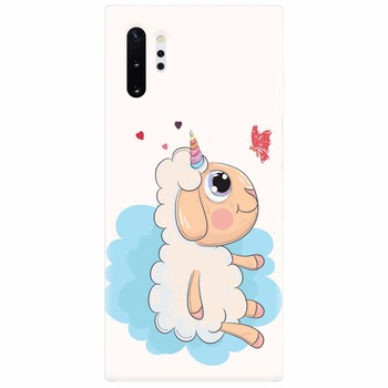 Husa silicon pentru Samsung Galaxy Note 10 Plus, Sheep Star Husa silicon pentru Samsung Galaxy Note 10 Plus, Sheep Star