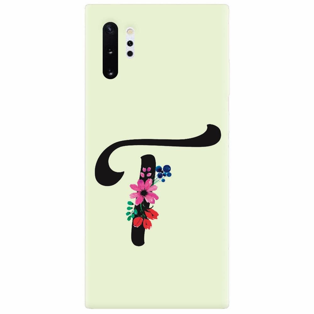 Husa silicon pentru Samsung Galaxy Note 10 Plus, Litera T