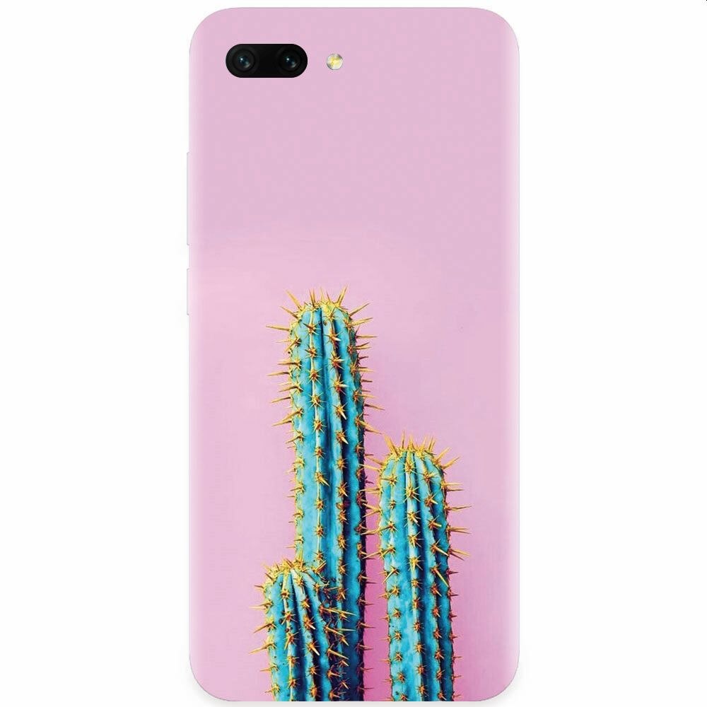 Husa silicon pentru Honor 10, Cactus 102