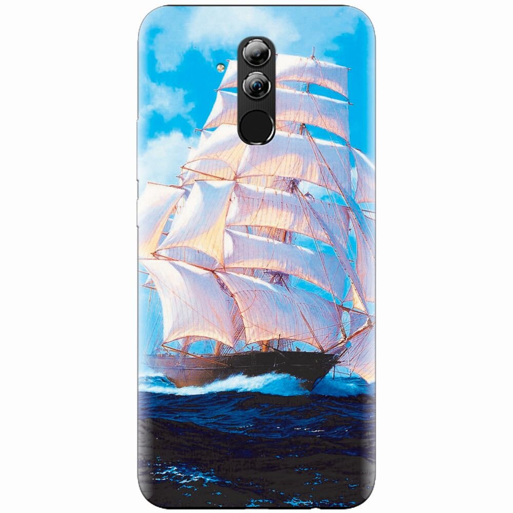 Husa silicon pentru Huawei Mate 20 Lite, Attractive Art Of Ships