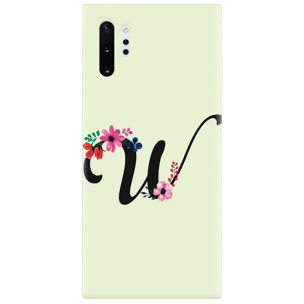 Husa silicon pentru Samsung Galaxy Note 10 Plus, Litera W
