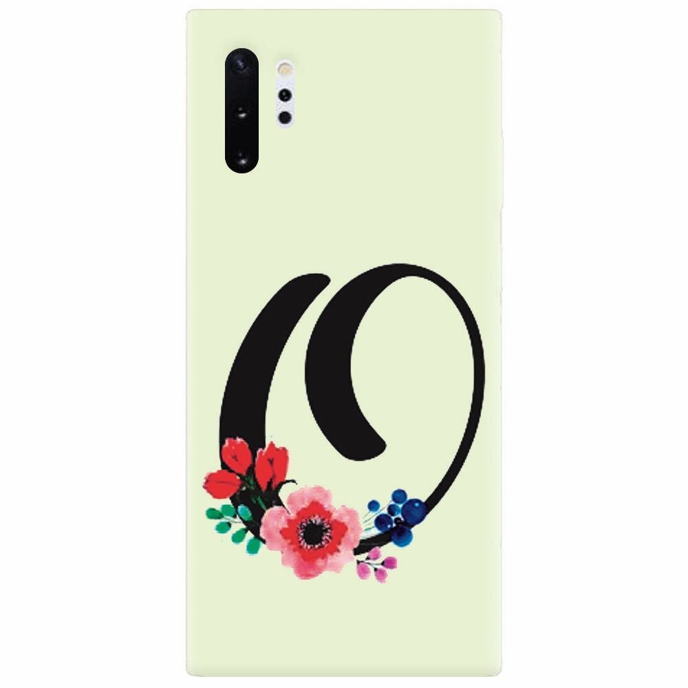 Husa silicon pentru Samsung Galaxy Note 10 Plus, Litera O