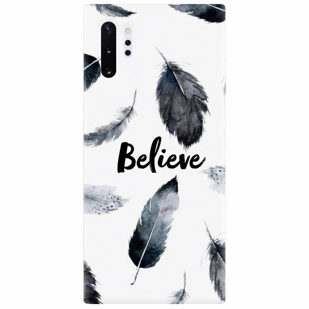Husa silicon pentru Samsung Galaxy Note 10 Plus, Believe