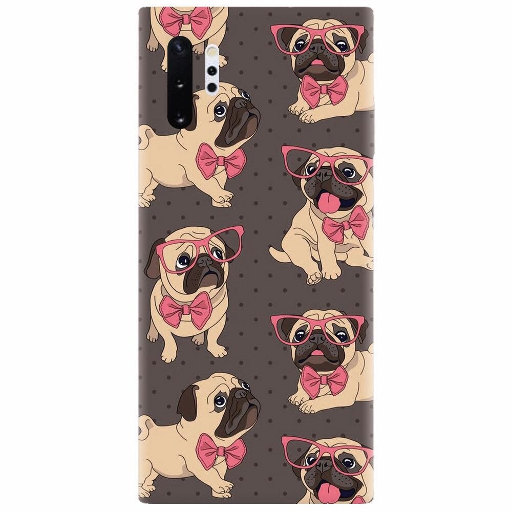 Husa silicon pentru Samsung Galaxy Note 10 Plus, Pretty Puppy