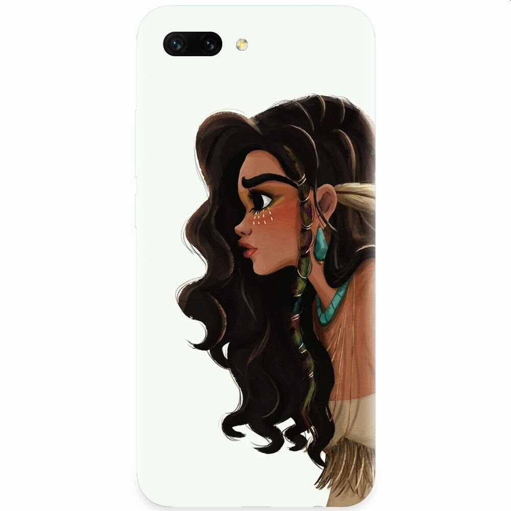 Husa silicon pentru Honor 10, Indian Girl