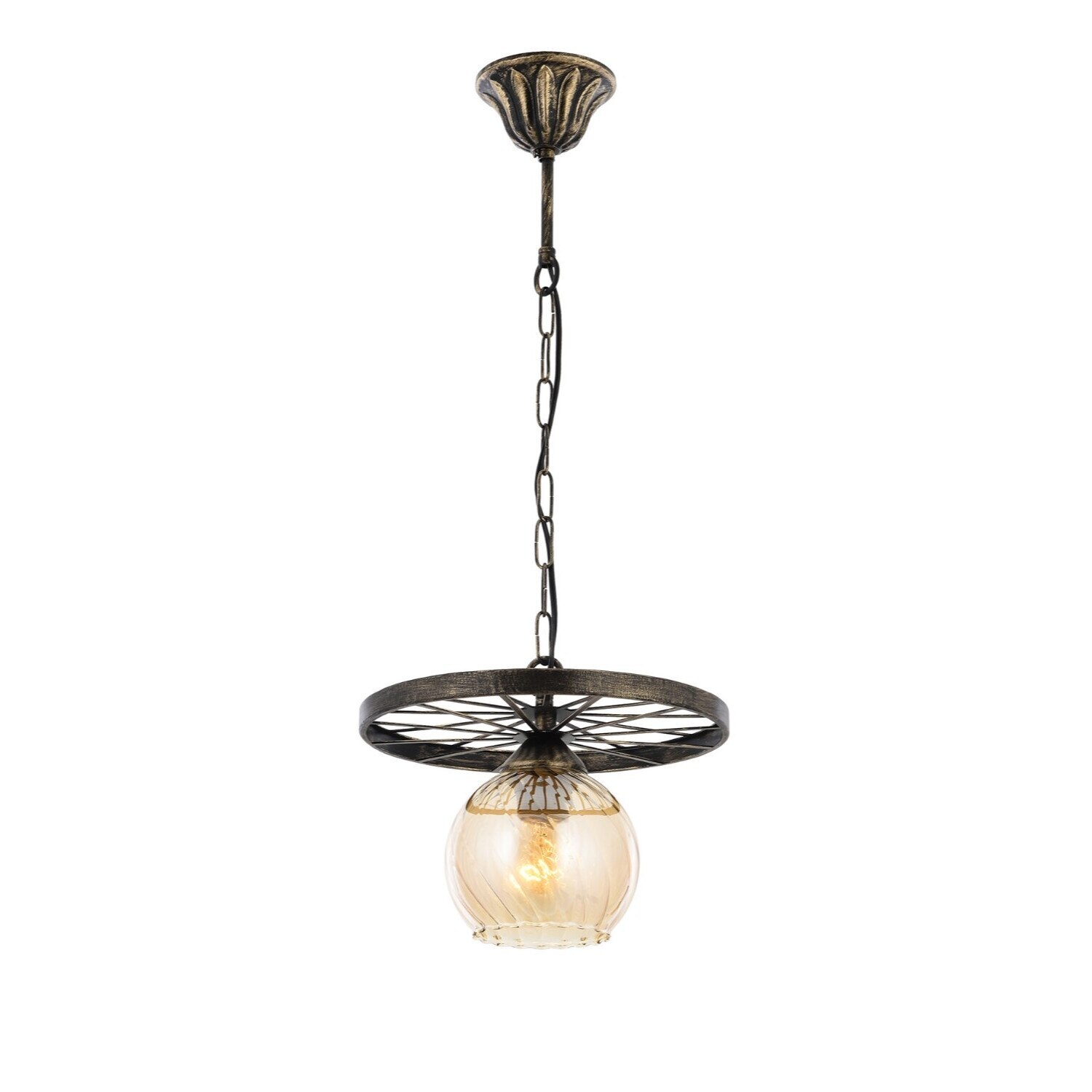 Pendul Avonni AV-4150-1E, 1x 60 W ,E27, Antique