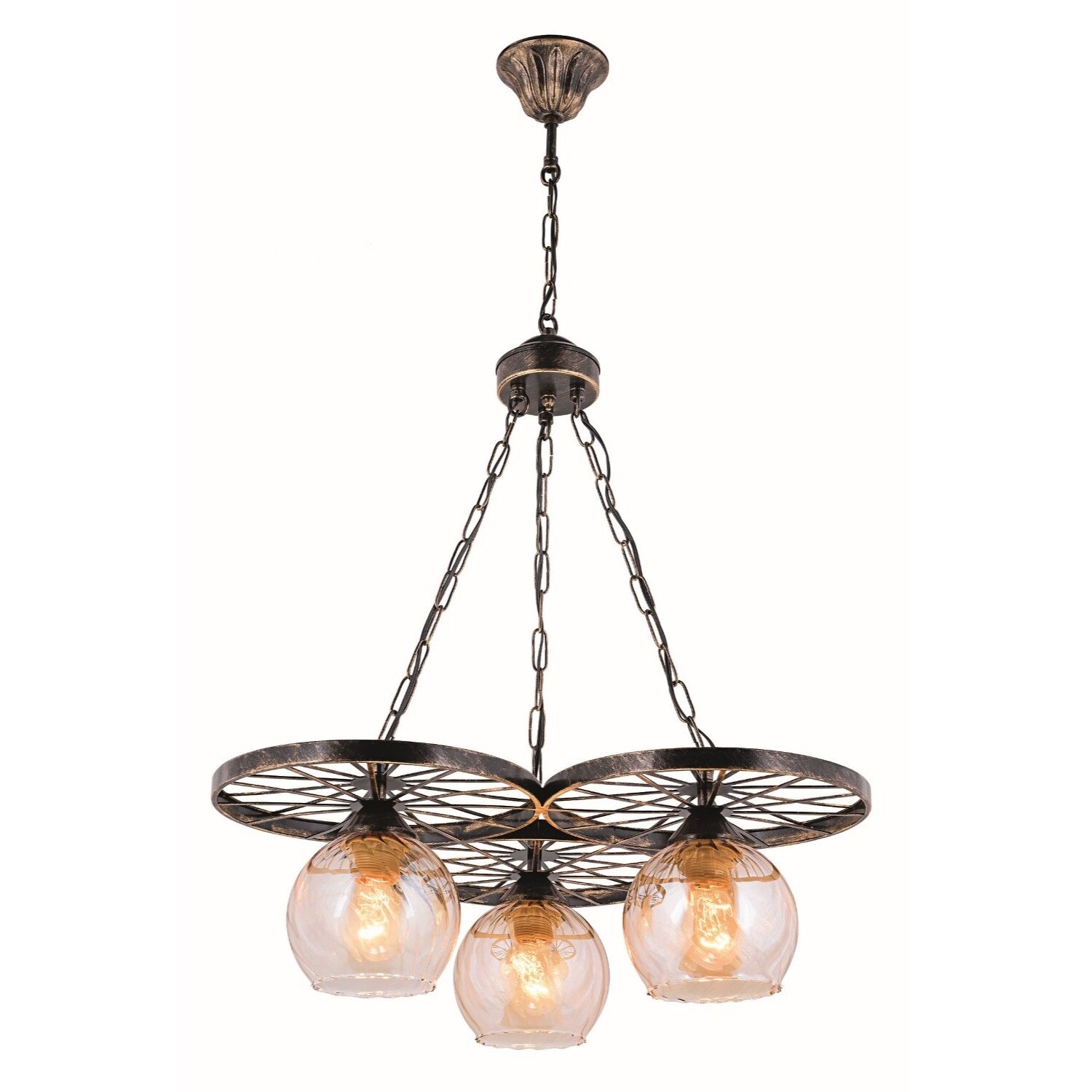 Lustra Avonni AV-4150-3E, 3x 60 W ,E27, Antique