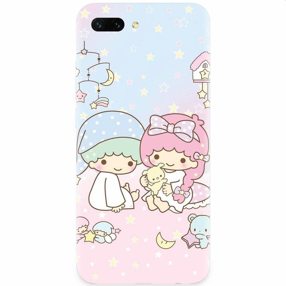 Husa silicon pentru Honor 10, Little Twins