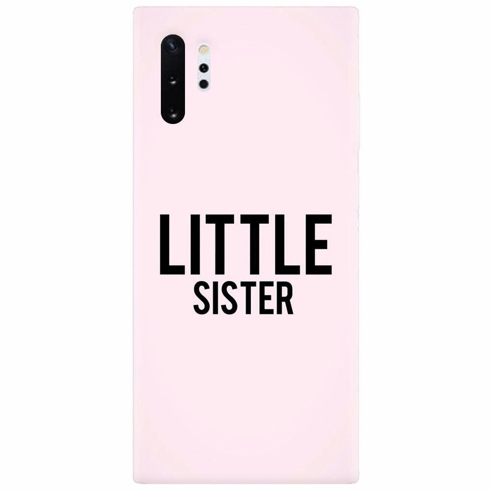 Husa silicon pentru Samsung Galaxy Note 10 Plus, Little Sister