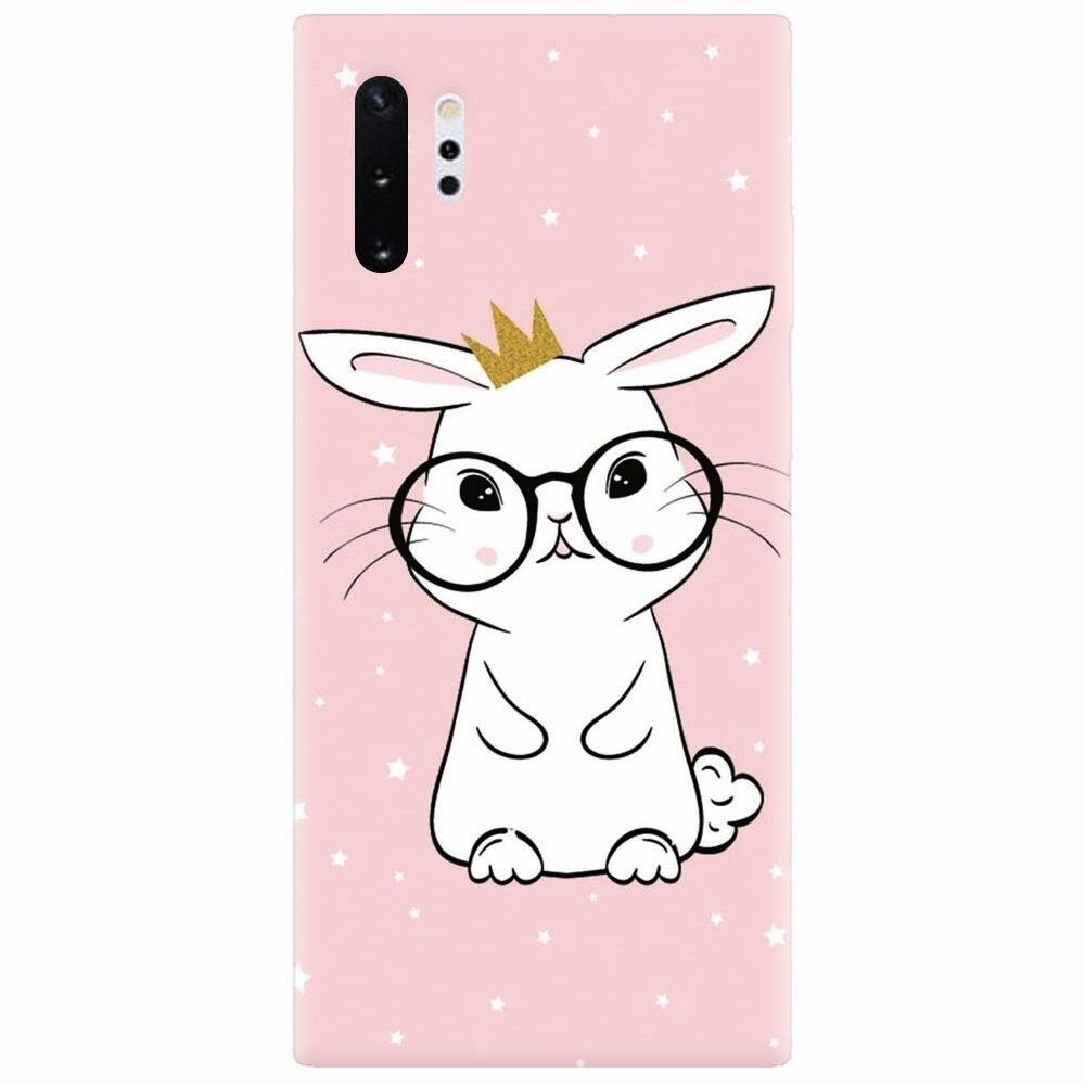 Husa silicon pentru Samsung Galaxy Note 10 Plus, Cute Rabbit