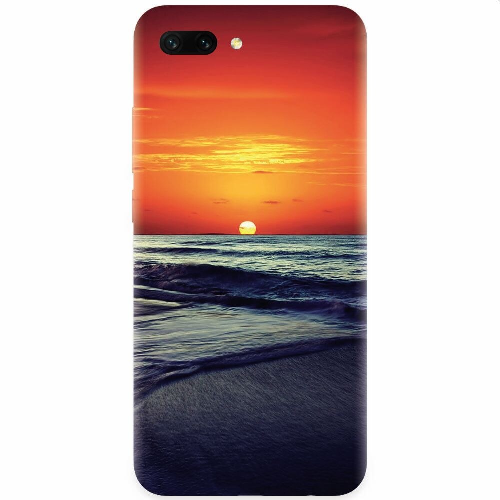 Husa silicon pentru Honor 10, Ocean Sunset