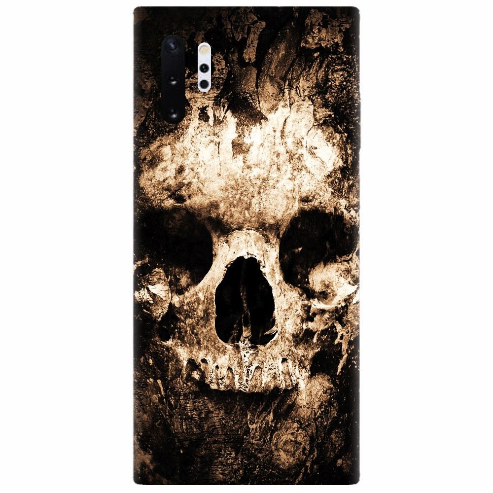 Husa silicon pentru Samsung Galaxy Note 10 Plus, Zombie Skull