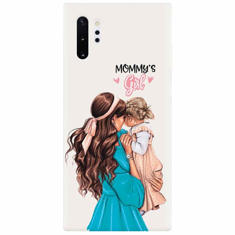 Husa silicon pentru Samsung Galaxy Note 10 Plus, Mommy's Girl 2