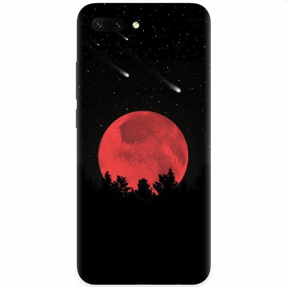 Husa silicon pentru Honor 10, Blood Moon