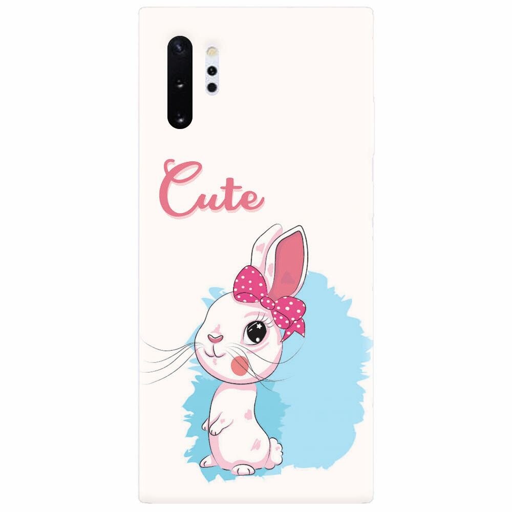 Husa silicon pentru Samsung Galaxy Note 10 Plus, Rabbit