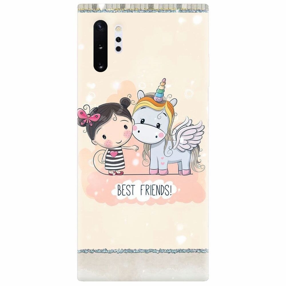Husa silicon pentru Samsung Galaxy Note 10 Plus, Best Friends