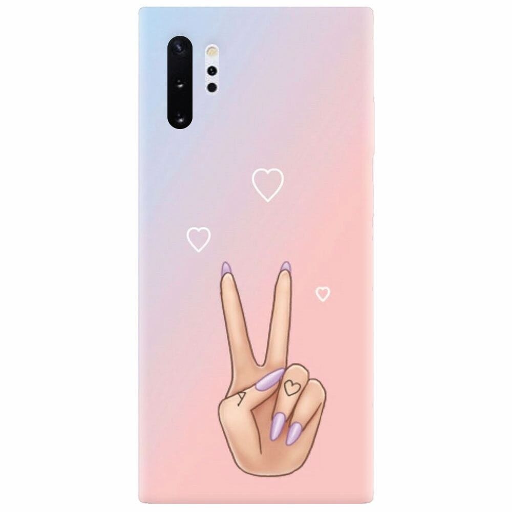 Husa silicon pentru Samsung Galaxy Note 10 Plus, Victory Love