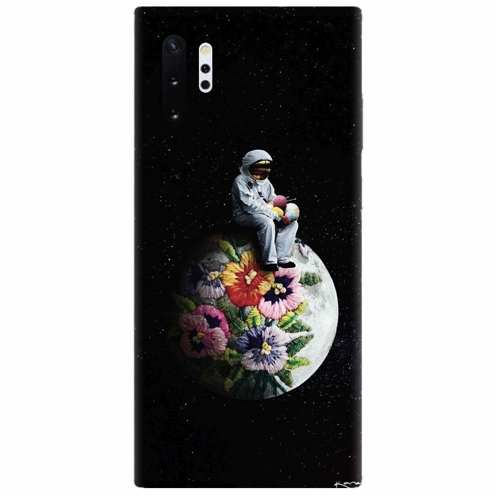 Husa silicon pentru Samsung Galaxy Note 10 Plus, Astronaut