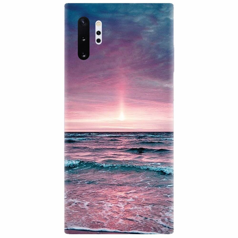 Husa silicon pentru Samsung Galaxy Note 10 Plus, Calm Sea