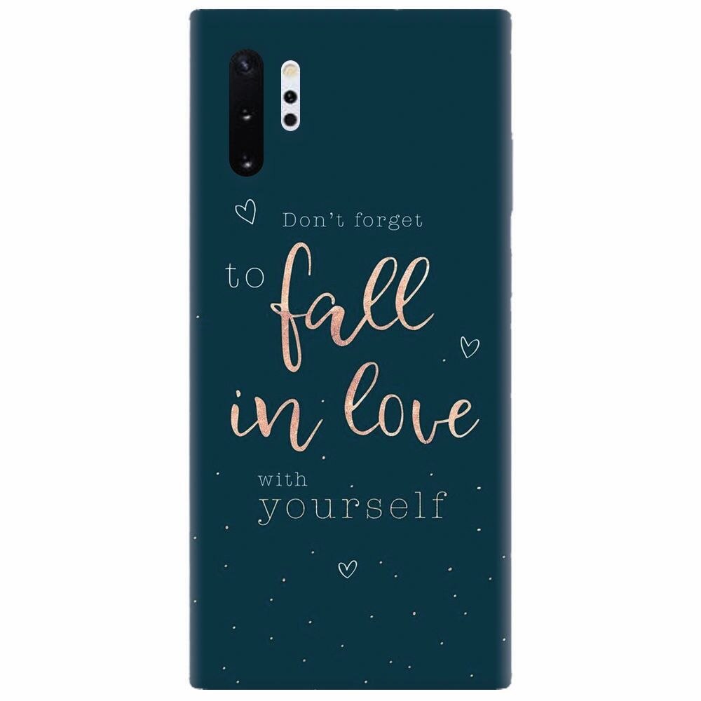 Husa silicon pentru Samsung Galaxy Note 10 Plus, Fall In Love