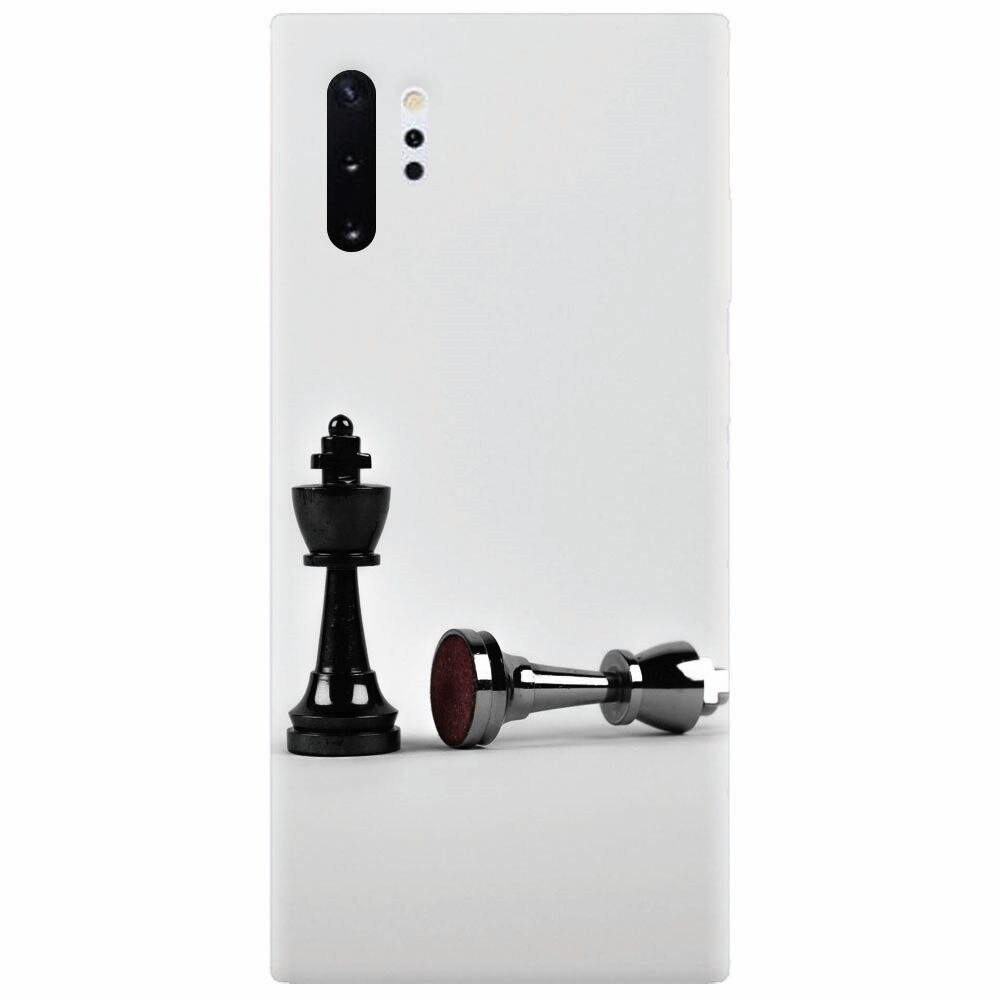 Husa silicon pentru Samsung Galaxy Note 10 Plus, Chess