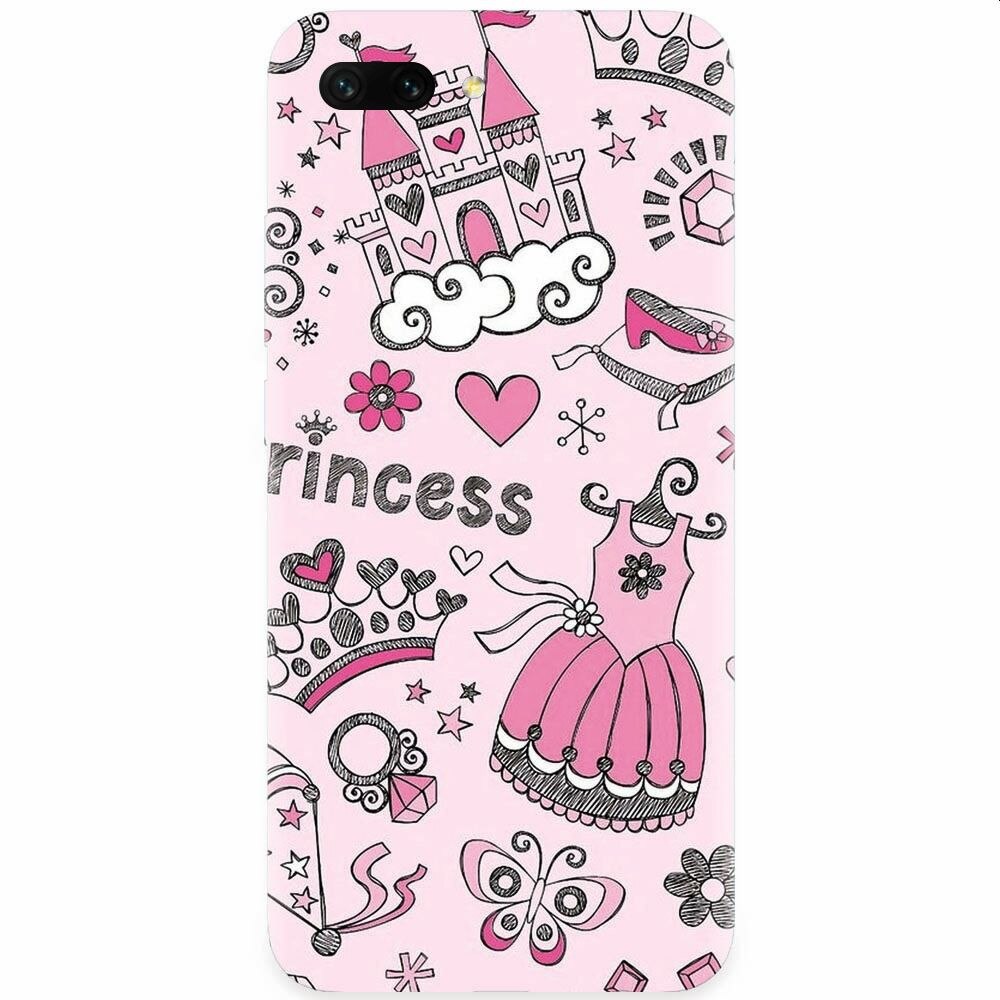 Husa silicon pentru Honor 10, Princess