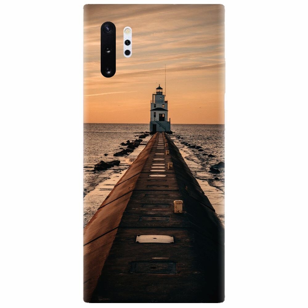Husa silicon pentru Samsung Galaxy Note 10 Plus, Dawn Dusk