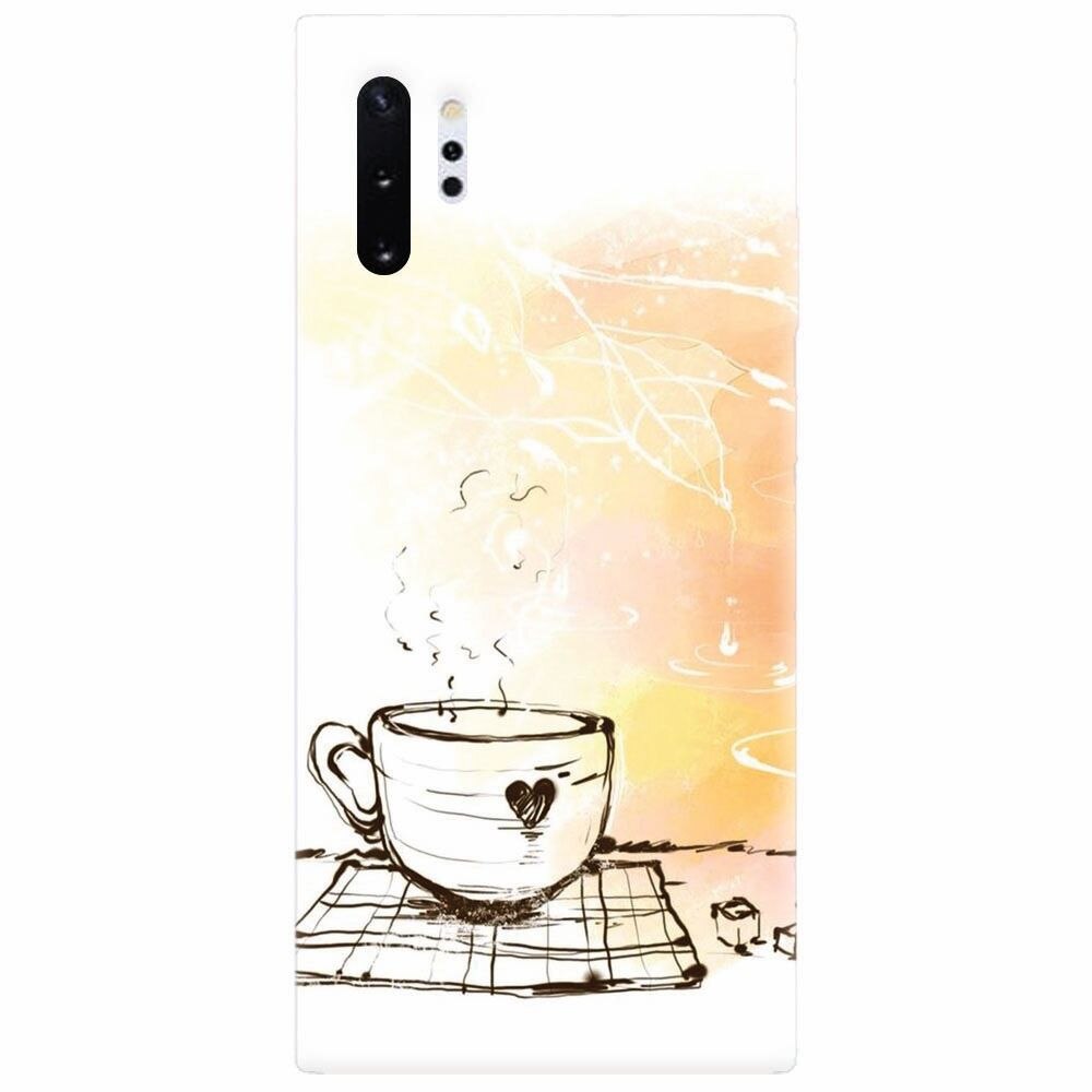 Husa silicon pentru Samsung Galaxy Note 10 Plus, Coffe Love