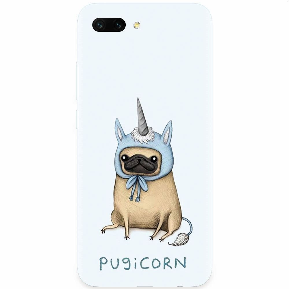 Husa silicon pentru Honor 10, Pugicorn