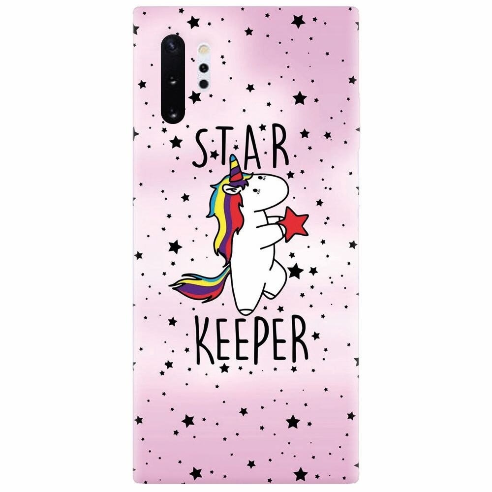 Husa silicon pentru Samsung Galaxy Note 10 Plus, Unicorn Star Keeper