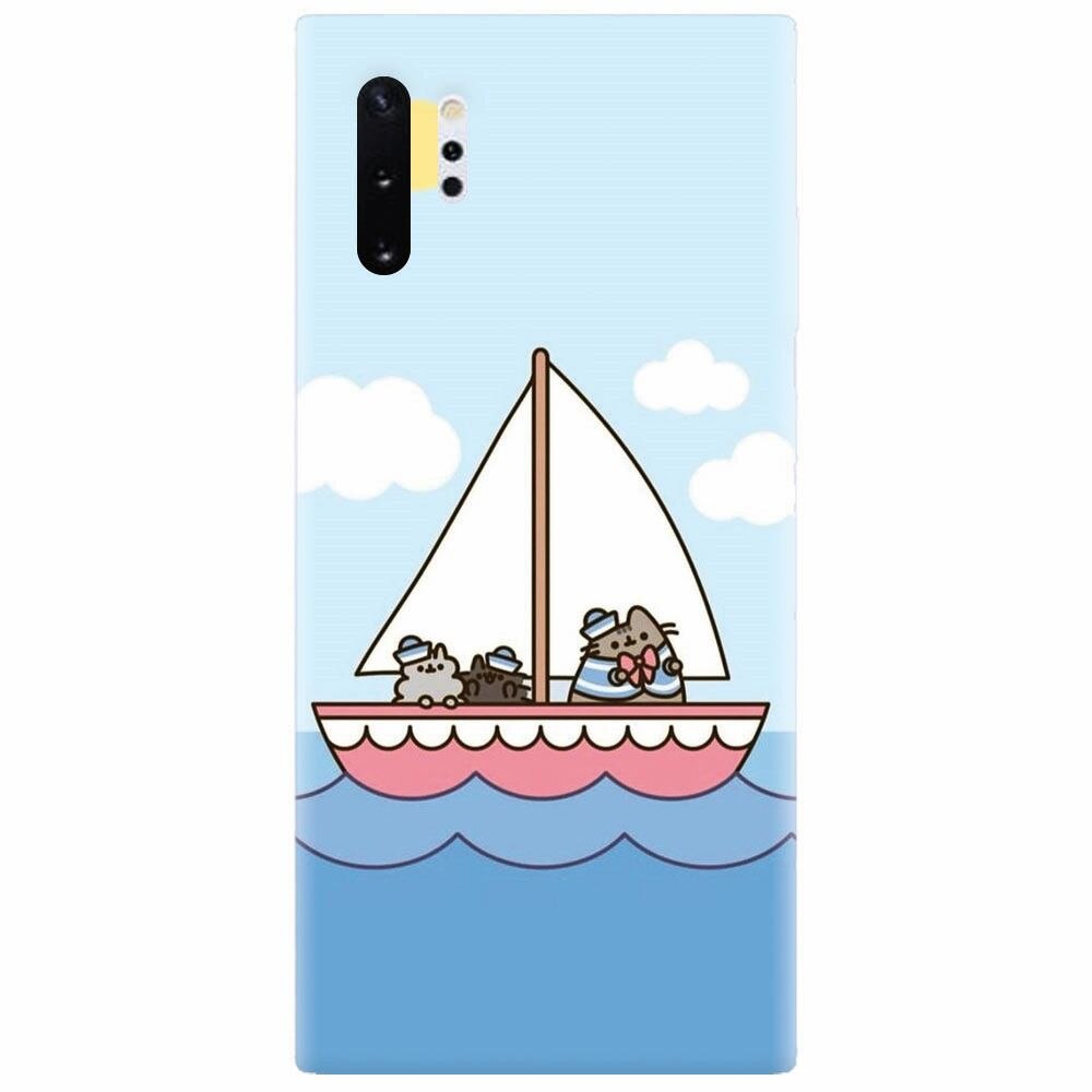Husa silicon pentru Samsung Galaxy Note 10 Plus, Happy Sailors