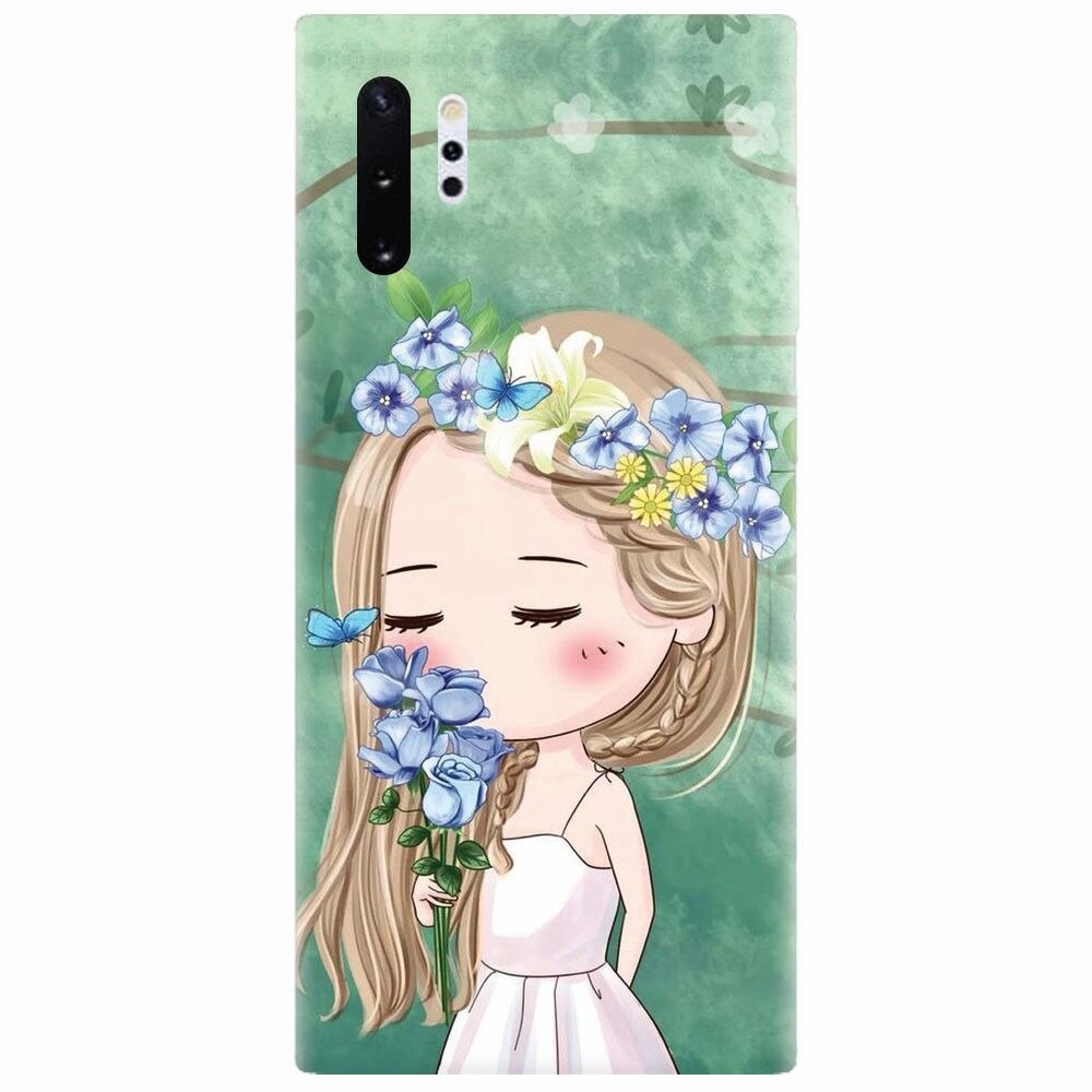 Husa silicon pentru Samsung Galaxy Note 10 Plus, Girl