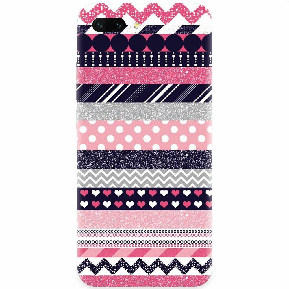 Husa silicon pentru Honor 10, Love Pattern